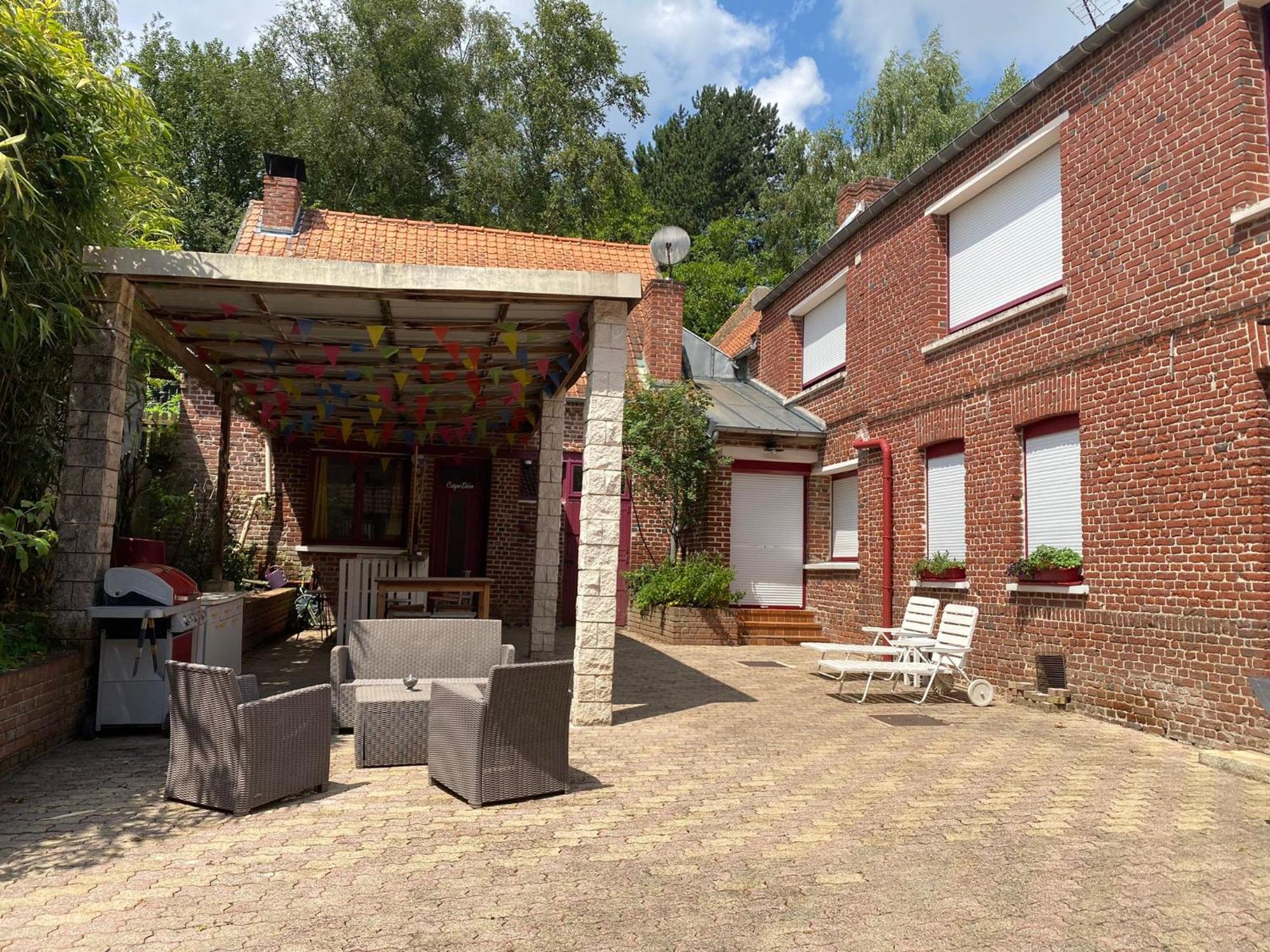 Hotel La Fermette - Chambre Rock! De 45M2 Avec Lit King-Size Proche D'Arras Achicourt Exterior foto