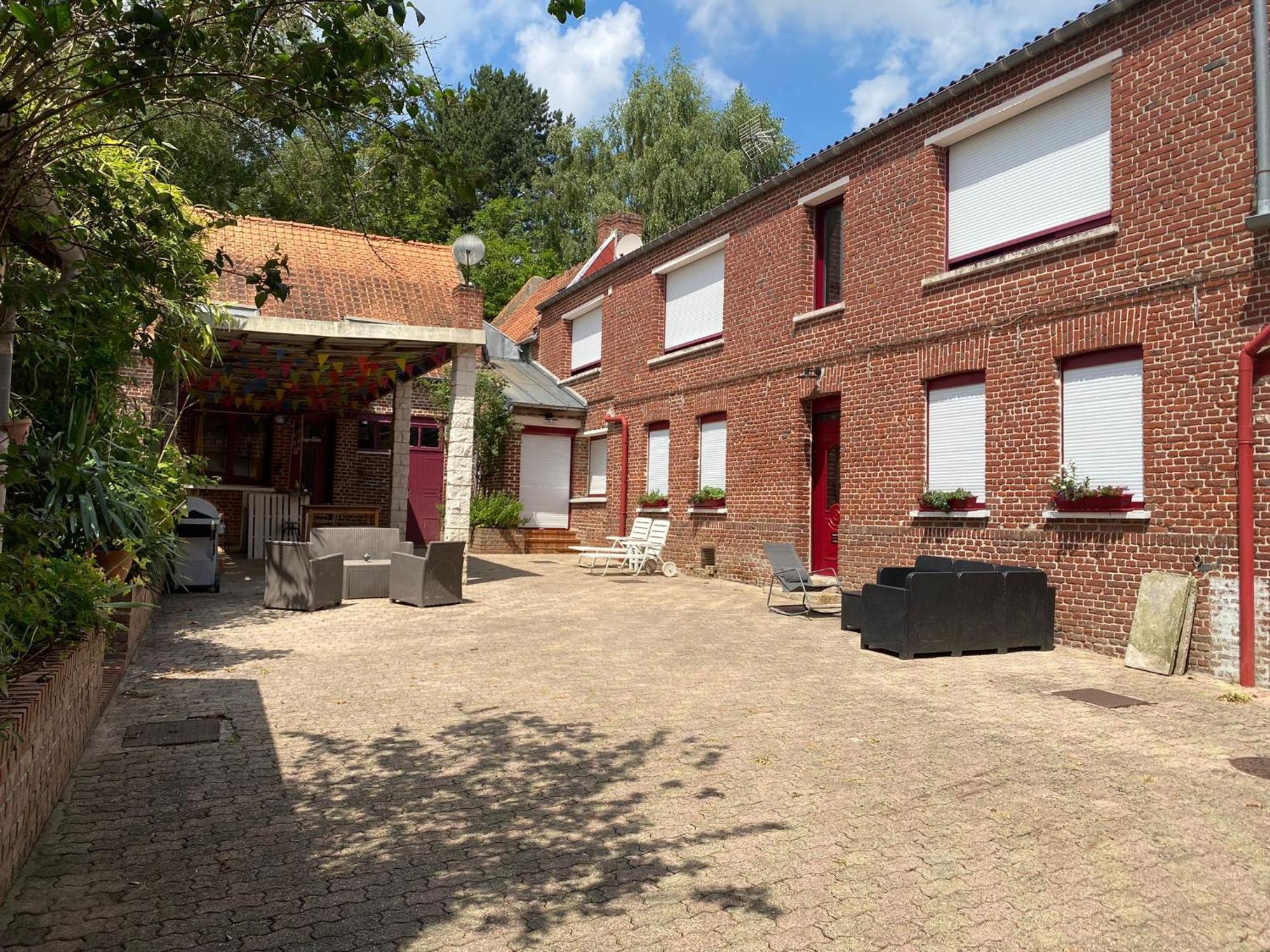 Hotel La Fermette - Chambre Rock! De 45M2 Avec Lit King-Size Proche D'Arras Achicourt Exterior foto